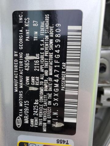 2015 KIA OPTIMA LX 5XXGM4A71FG459809