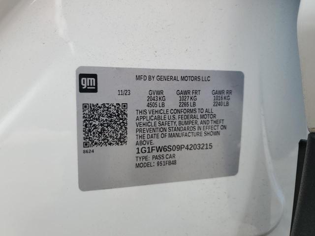 1G1FW6S09P4203215 | 2023 CHEVROLET BOLT EV 1L