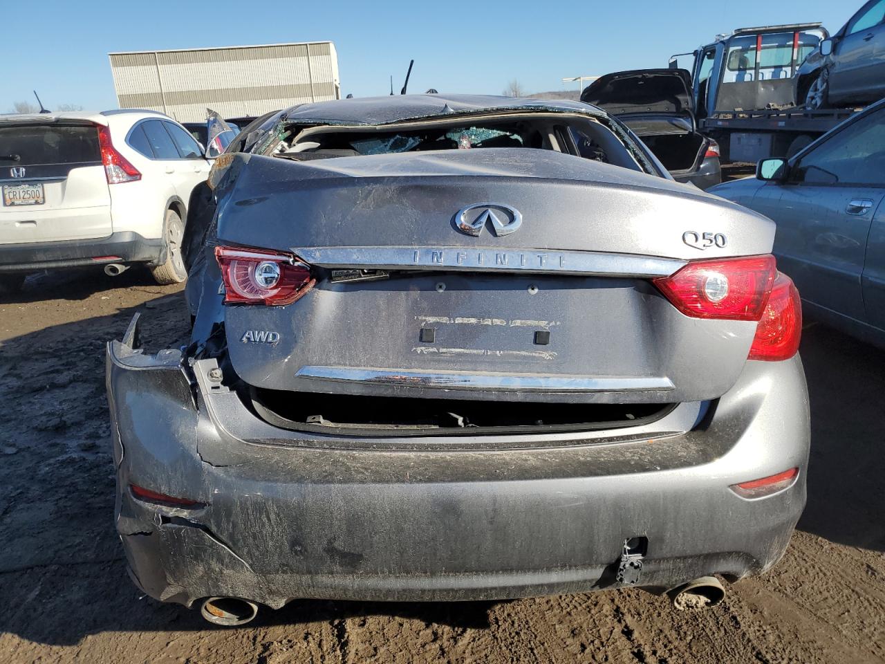 JN1BV7AR2EM682317 2014 Infiniti Q50 Base