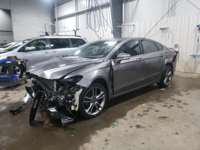 Lot #2388149208 2014 FORD FUSION TIT salvage car