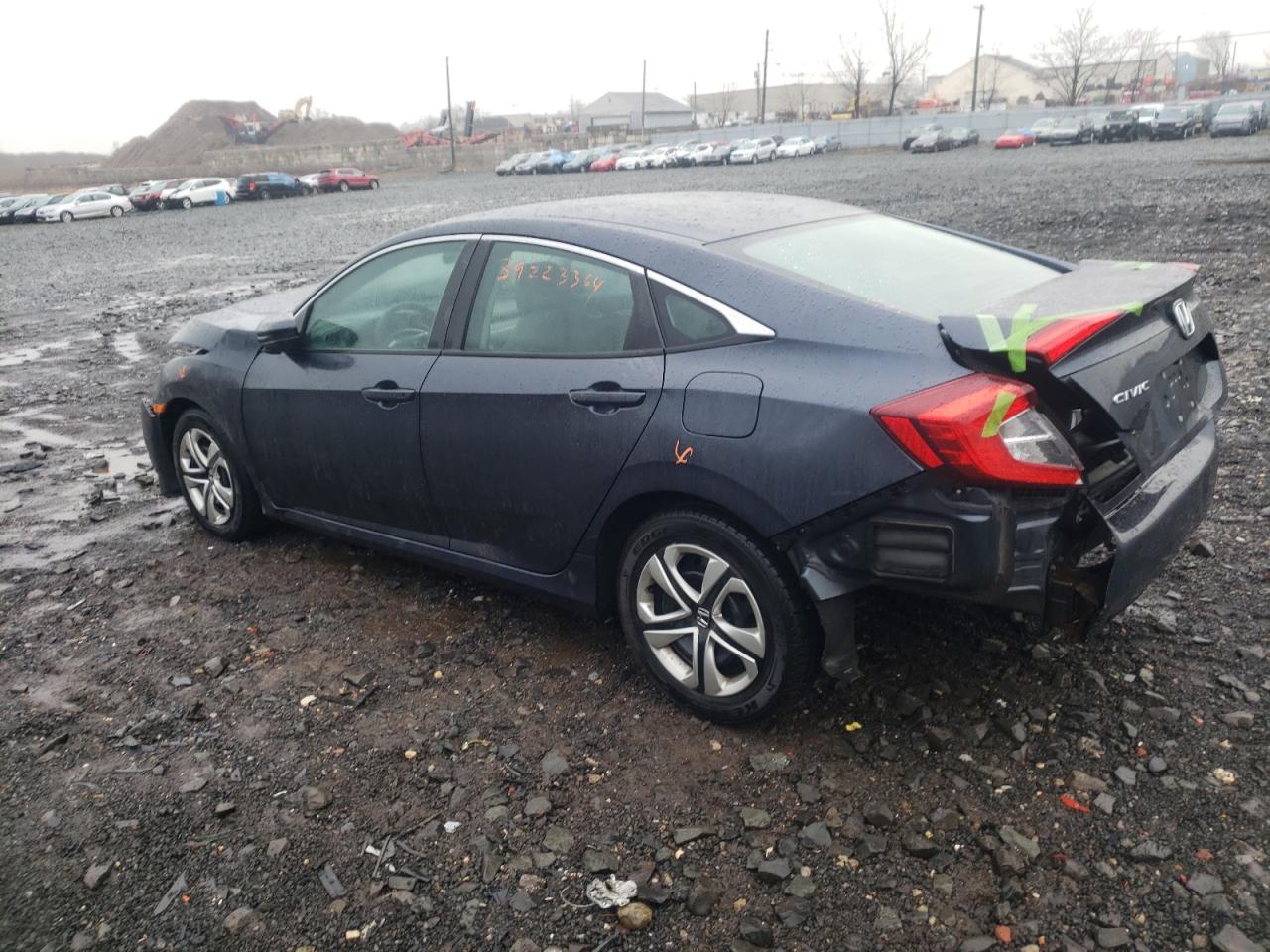 19XFC2F50GE207490 HONDA CIVIC 2016