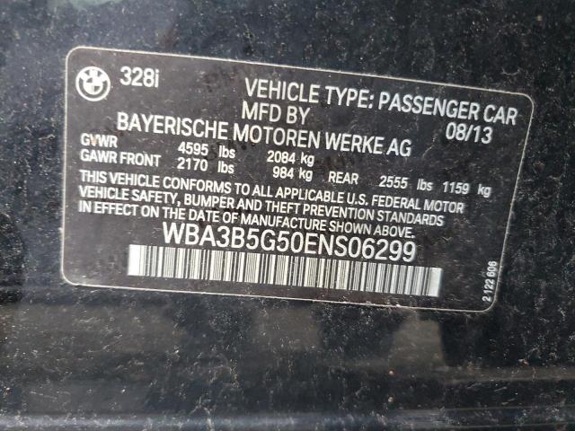 2014 BMW 328 Xi Sulev VIN: WBA3B5G50ENS06299 Lot: 37768264
