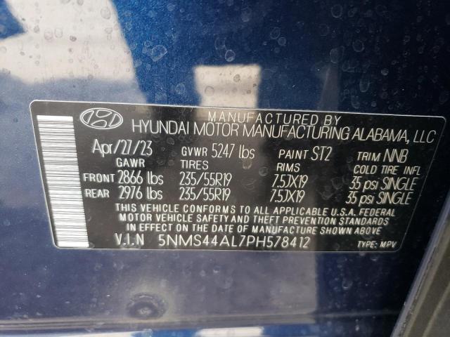 5NMS44AL7PH578412 | 2023 HYUNDAI SANTA FE L