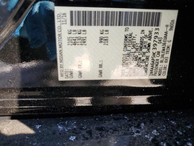 2017 NISSAN MAXIMA 3.5 1N4AA6AP5HC397933