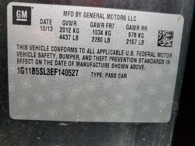 1G11B5SL3EF140527 | 2014 CHEVROLET MALIBU LS