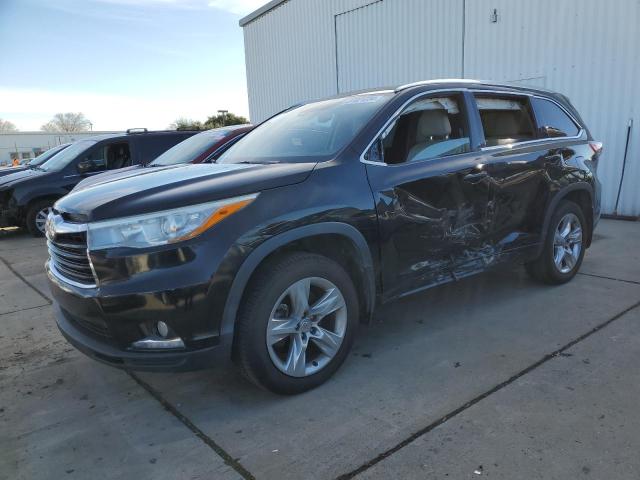 VIN 5TDDKRFH7FS193363 2015 Toyota Highlander, Limited no.1