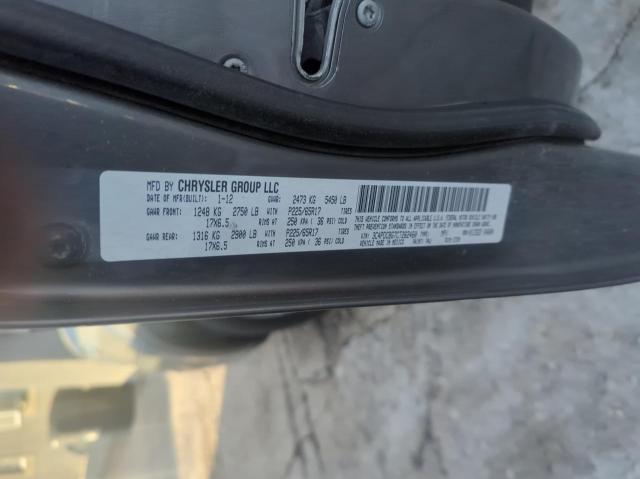 3C4PDCBG7CT262460 2012 Dodge Journey Sxt