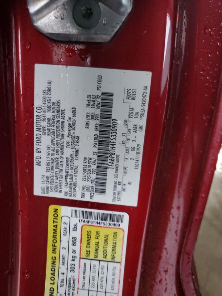 1FA6P8TH4F5330909 2015 Ford Mustang