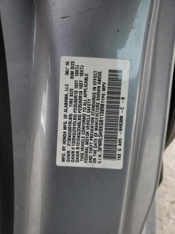 5FNRL5H9XGB113898 2016 HONDA ODYSSEY, photo no. 13