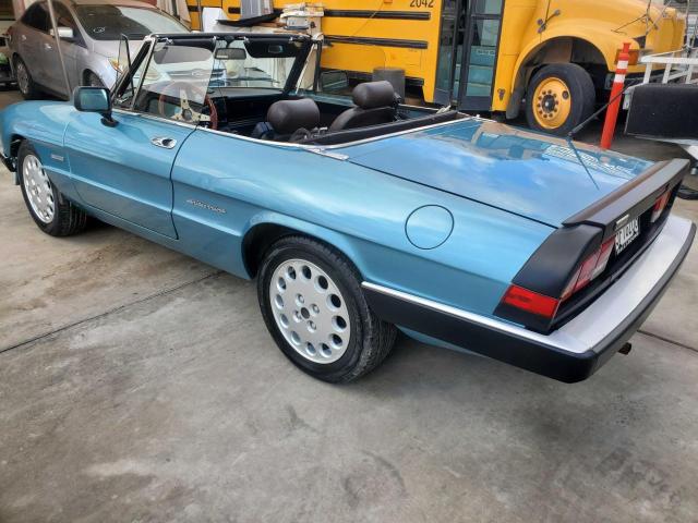 1989 Alfa Romeo Spider Veloce VIN: ZARBA5587K1066209 Lot: 39019964