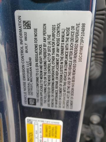 2023 CHEVROLET 2500 HD 1GC4YME73PF104898