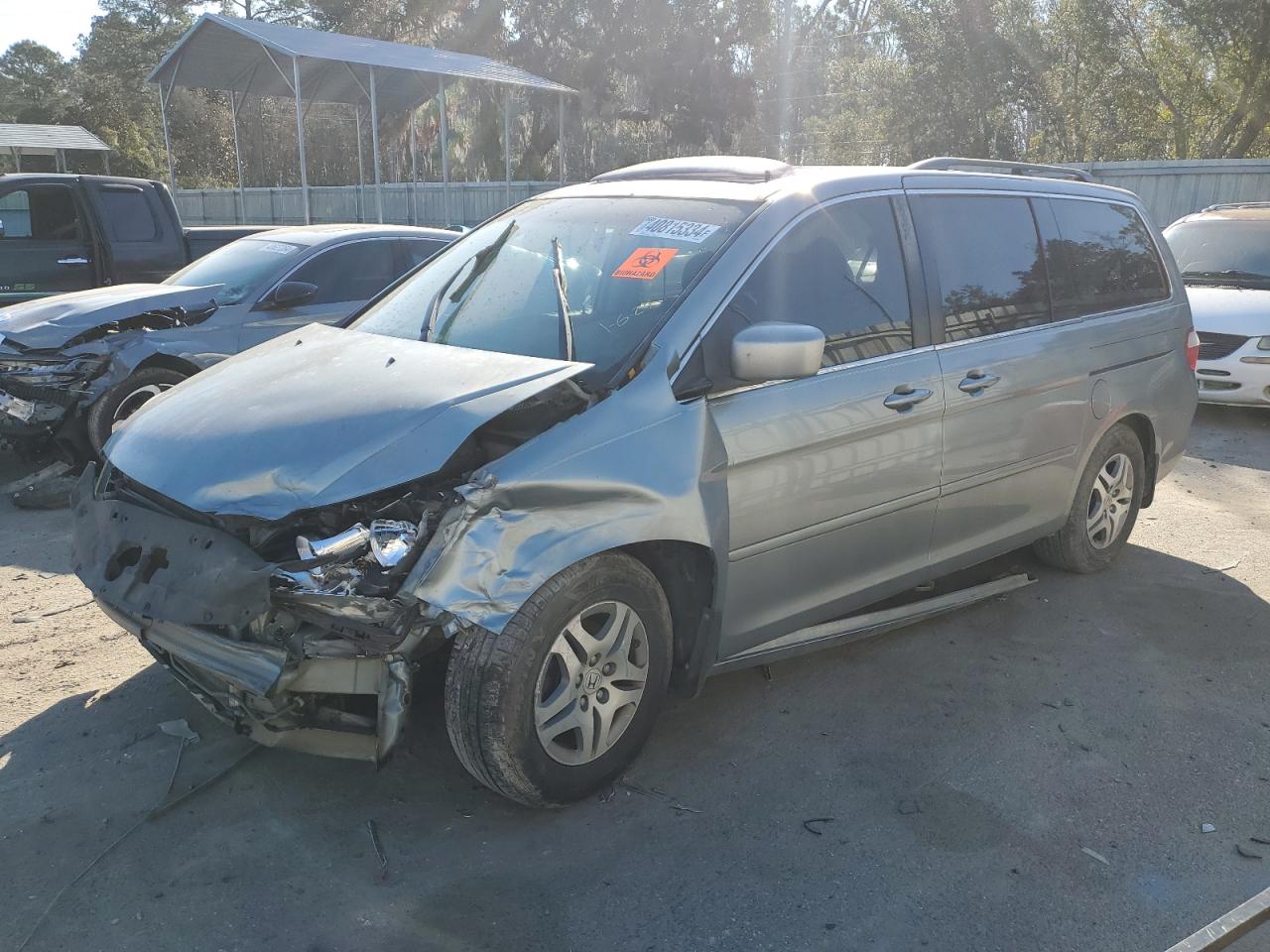 5FNRL38717B008959 2007 Honda Odyssey Exl