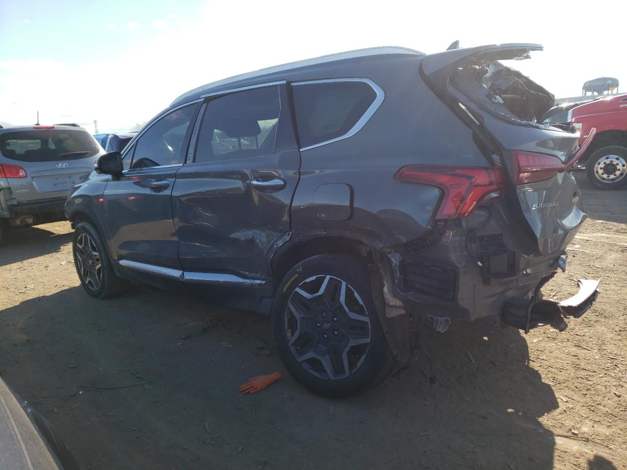 Lot #2945441726 2021 HYUNDAI SANTA FE L