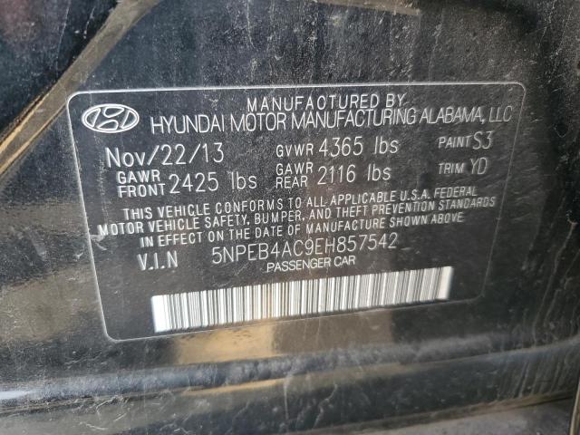 5NPEB4AC9EH857542 | 2014 HYUNDAI SONATA GLS