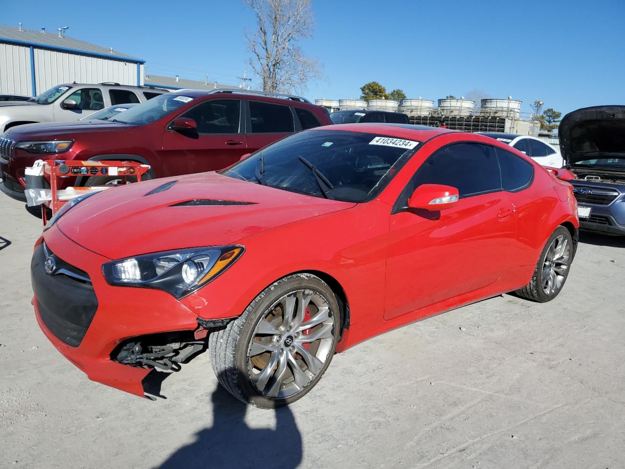 2015 Hyundai Genesis Coupe 3.8L vin: KMHHU6KJ6FU130085