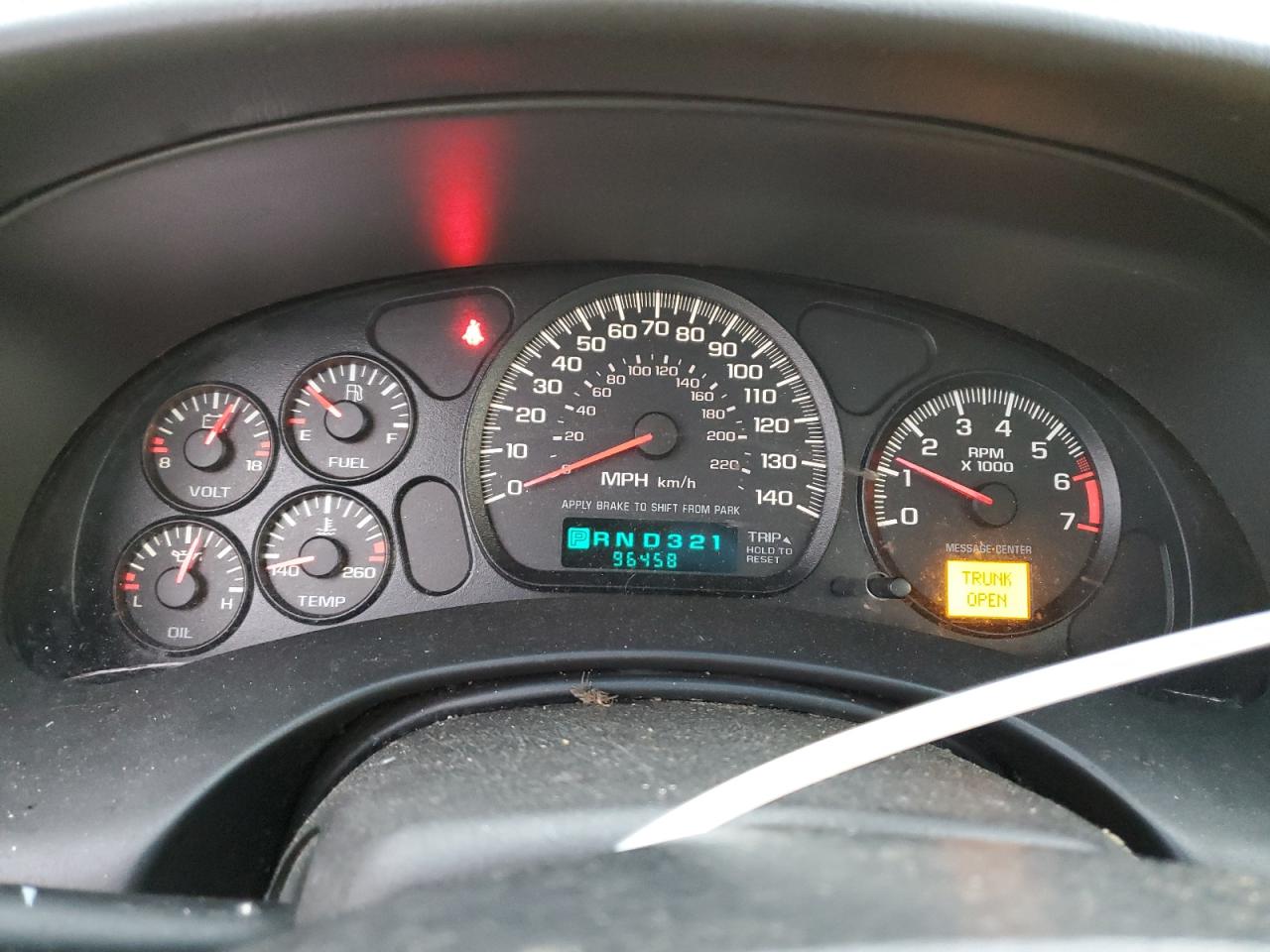 2G1WX12K439431339 2003 Chevrolet Monte Carlo Ss