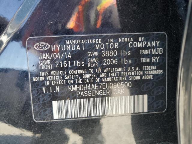 VIN 3FA6P0HD0ER192496 2014 Ford Fusion, SE no.12