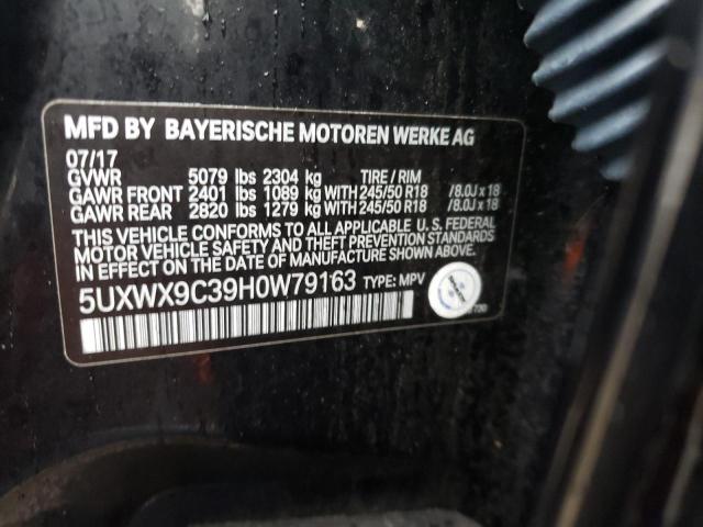 5UXWX9C39H0W79163 2017 BMW X3, photo no. 12