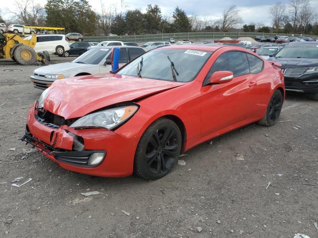 Lot #2330035095 2010 HYUNDAI GENESIS CO salvage car