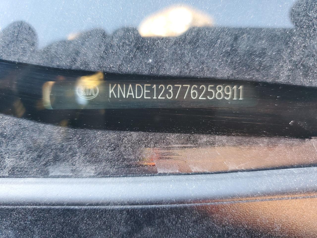 KNADE123776258911 2007 Kia Rio Base