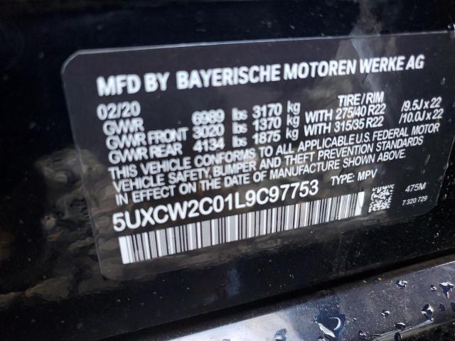 VIN 5UXCW2C01L9C57740 2020 BMW X7, Xdrive40I no.13