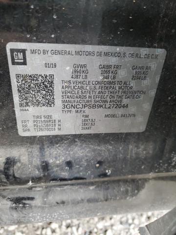 2019 CHEVROLET TRAX 1LT - 3GNCJPSB9KL272044