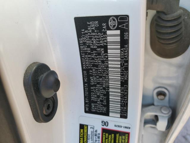 2014 Toyota Corolla L VIN: 2T1BURHE5EC185743 Lot: 40901714