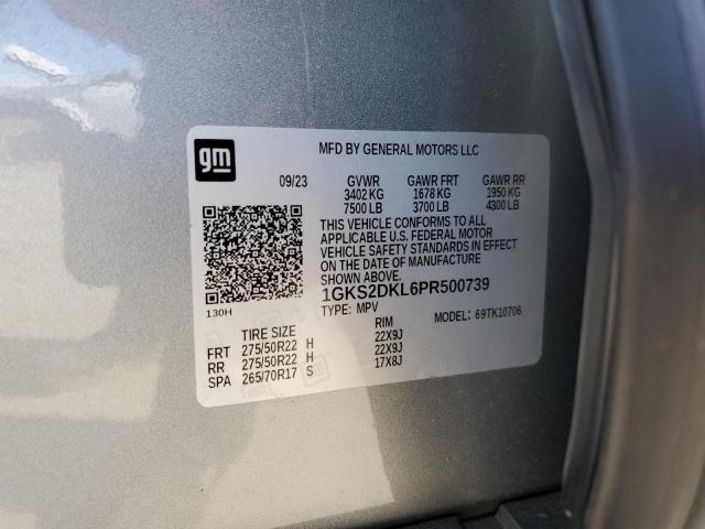 1GKS2DKL6PR500739 | 2023 GMC YUKON DENA