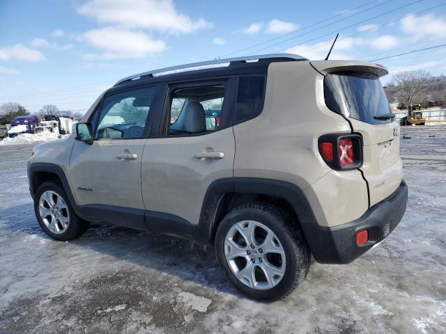 ZACCJBDT4GPD40542 | 2016 Jeep renegade limited