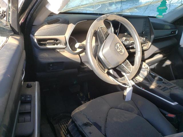 VIN 5TDHZRBH1MS086468 2021 Toyota Highlander, Xle no.8