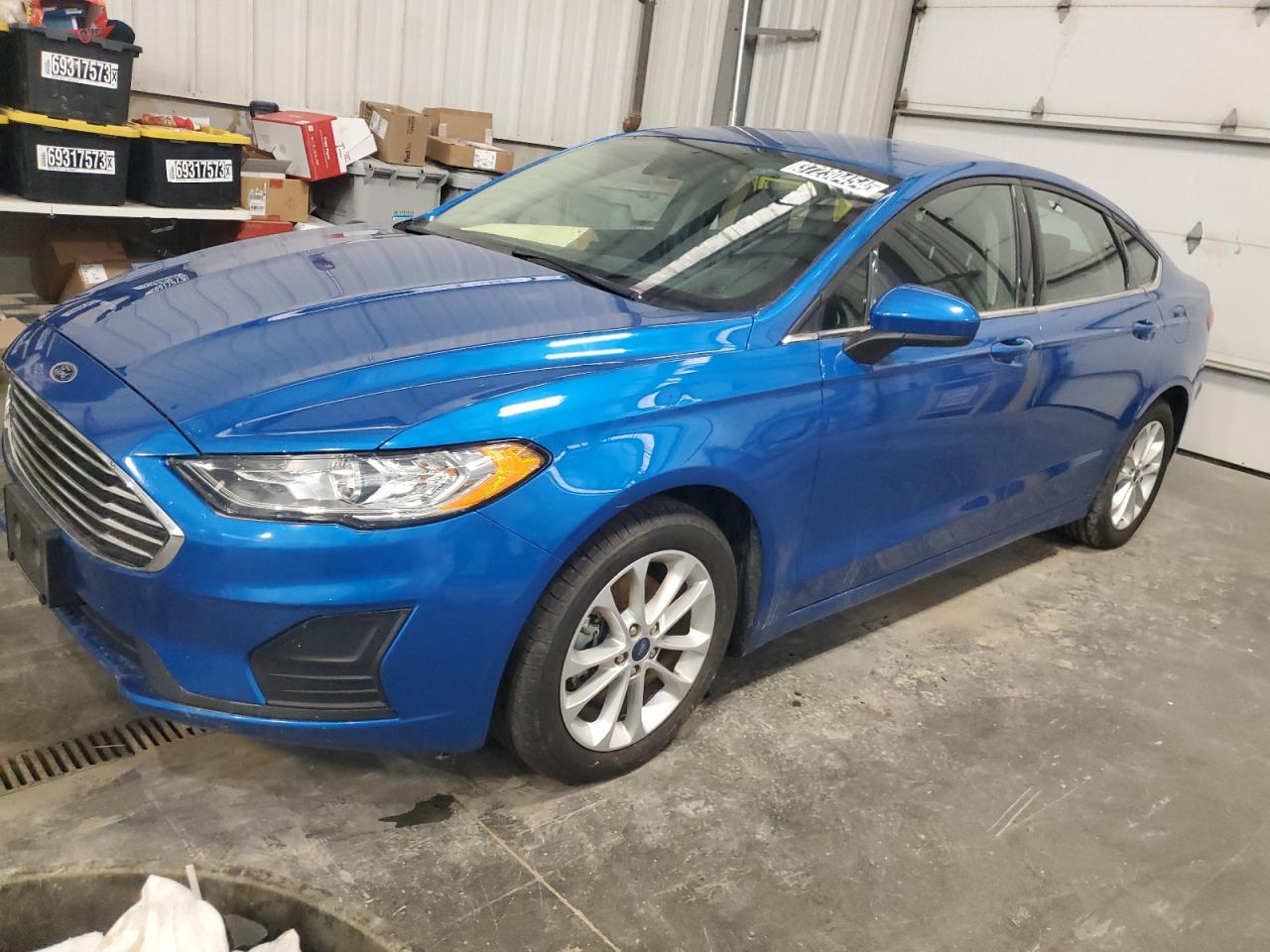 2019 Ford Fusion Se vin: 3FA6P0HDXKR151305