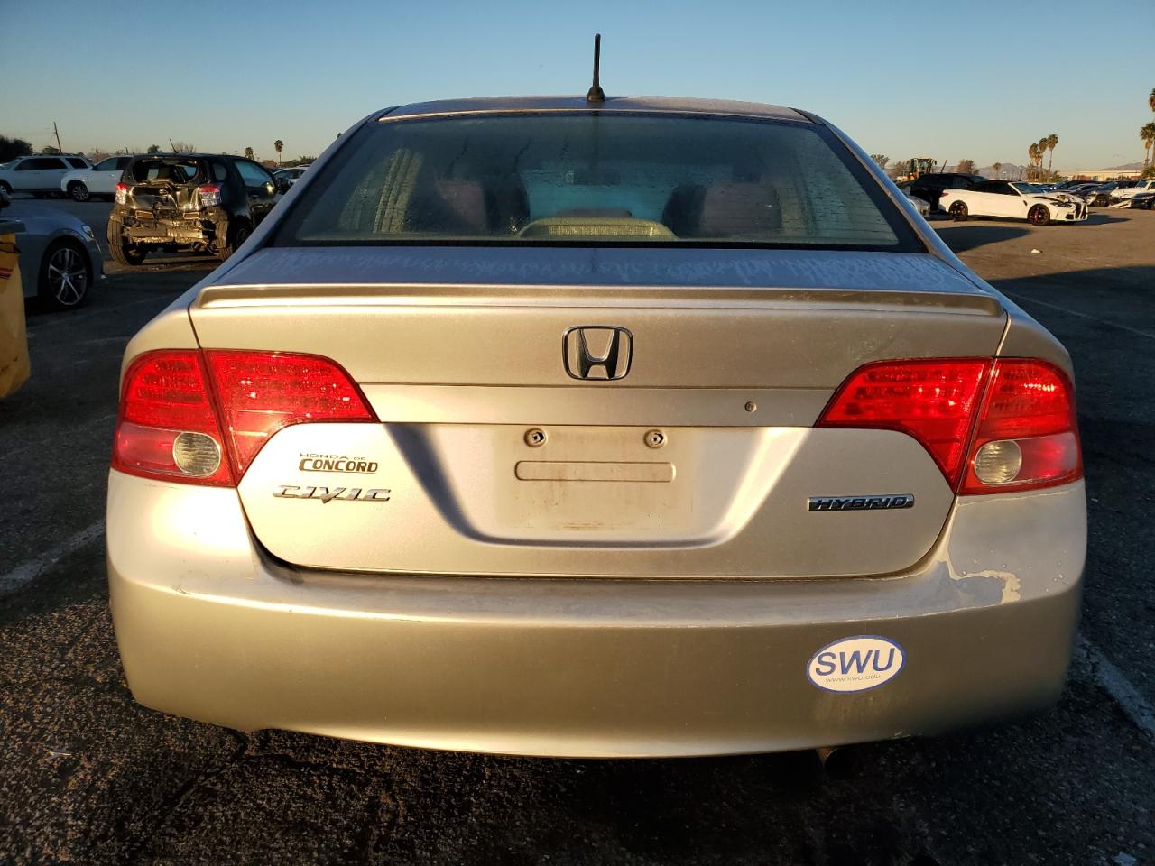 Lot #3029590081 2006 HONDA CIVIC HYBR