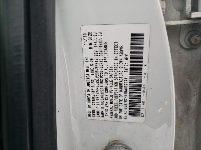 5J8TB2H58BA002774 | 2011 Acura rdx technology