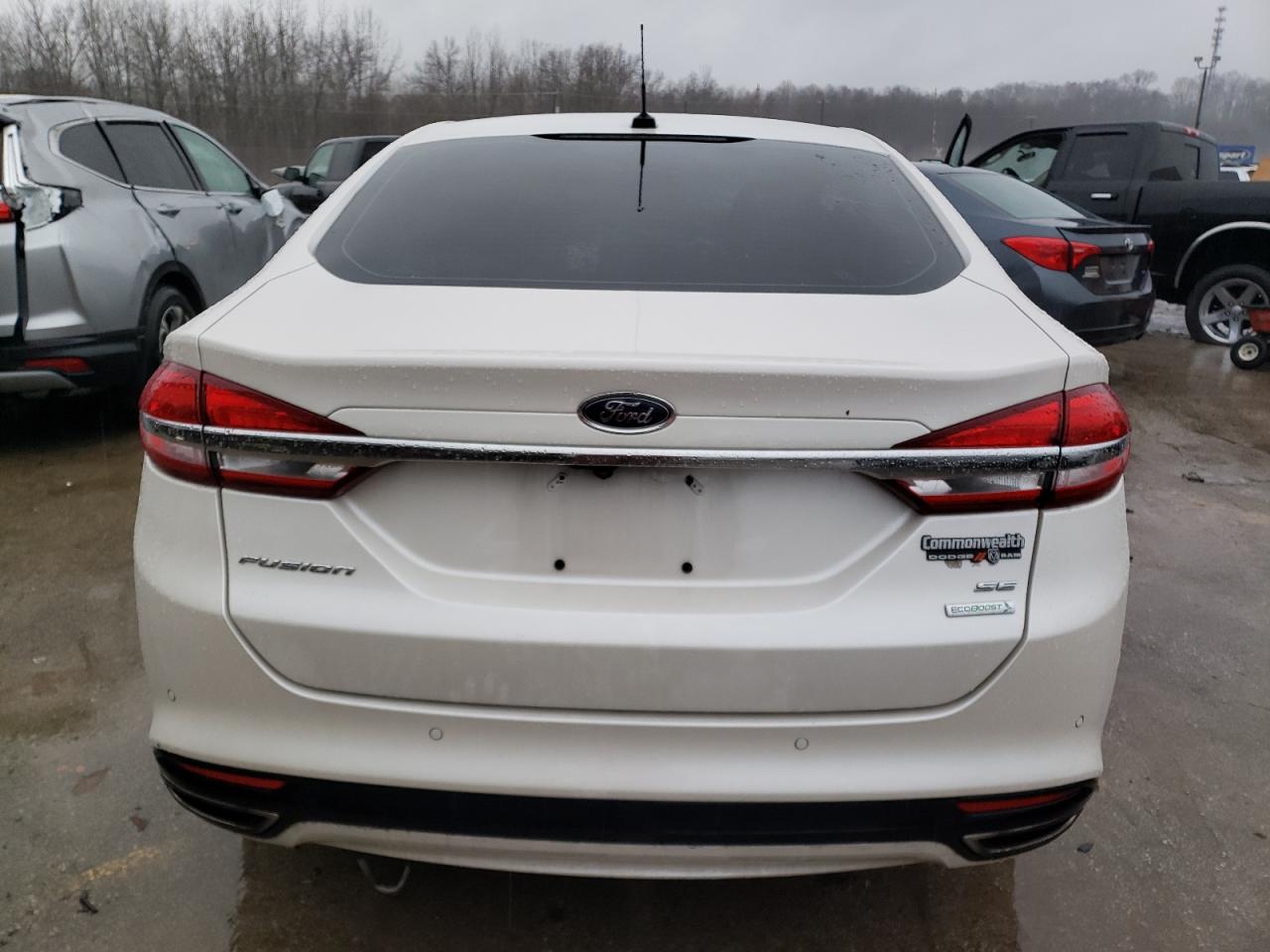 2017 Ford Fusion Se vin: 3FA6P0H99HR268913