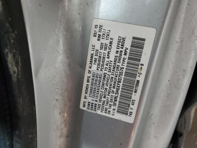 5FNRL5H6XFB075576 | 2015 HONDA ODYSSEY EX