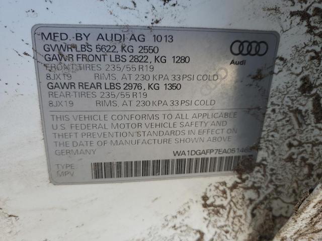 VIN WA1DGAFP7EA051465 2014 Audi Q5, Premium Plus no.13