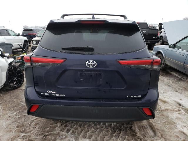 VIN 5TDGZRBH7NS589435 2022 Toyota Highlander, Xle no.6