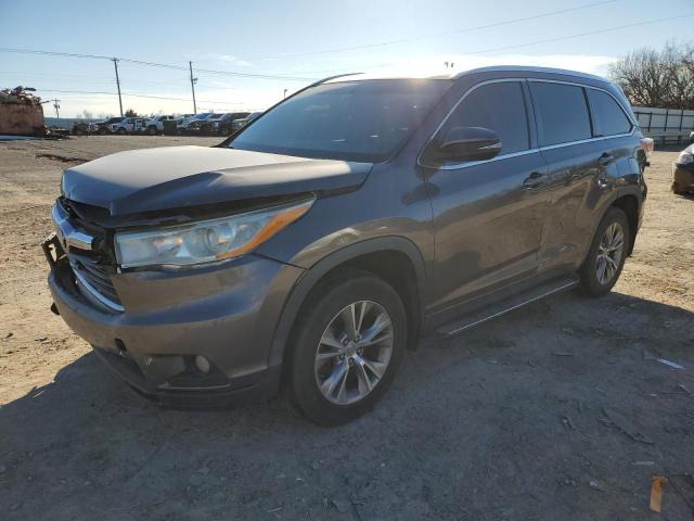 VIN 5TDKKRFH9ES030851 2014 Toyota Highlander, Xle no.1