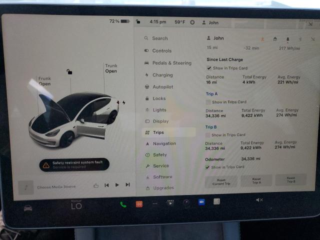 5YJ3E1EA6PF545069 | 2023 Tesla model 3