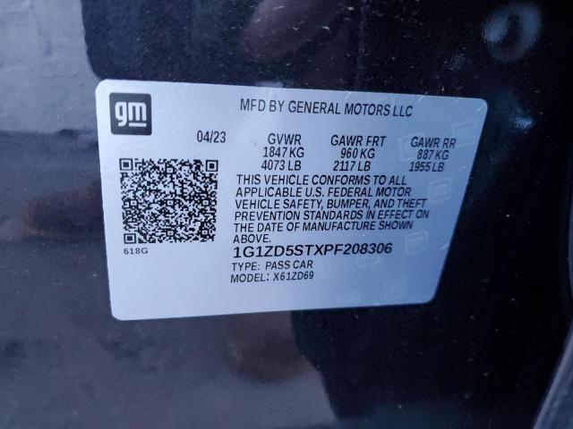 1G1ZD5STXPF208306 | 2023 CHEVROLET MALIBU LT