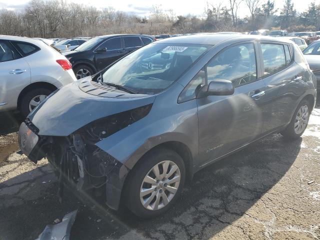 Wrecked nissan deals leaf