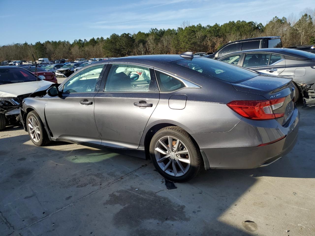 Lot #2878693085 2021 HONDA ACCORD LX