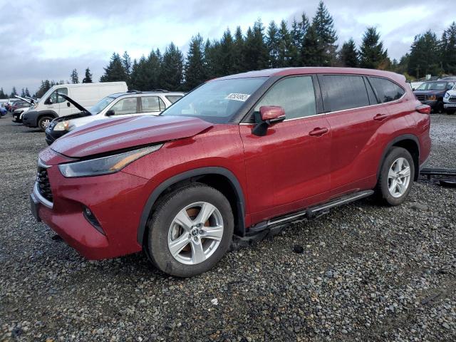 VIN 5TDBZRBH7NS573164 2022 Toyota Highlander, L no.1