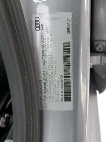 2018 AUDI S6 PREMIUM WAUFFAFC2JN020428
