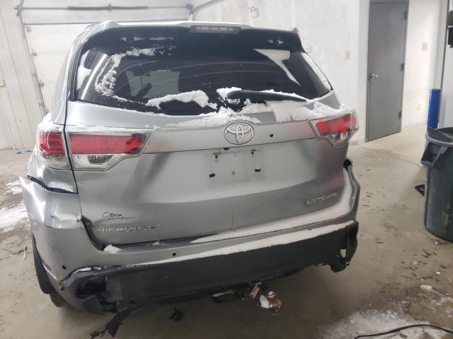 VIN 5TDDKRFHXES006423 2014 Toyota Highlander, Limited no.6