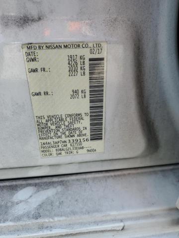 2017 NISSAN ALTIMA 2.5 1N4AL3AP7HN339156