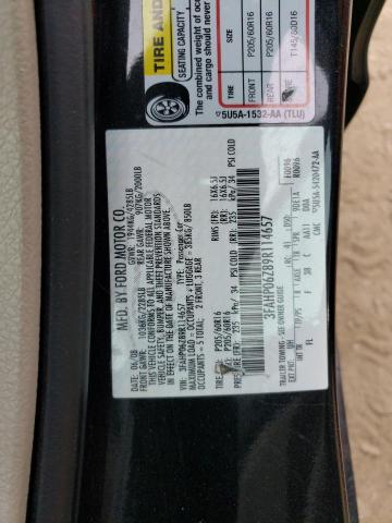 2009 Ford Fusion S VIN: 3FAHP06Z89R114657 Lot: 82266893