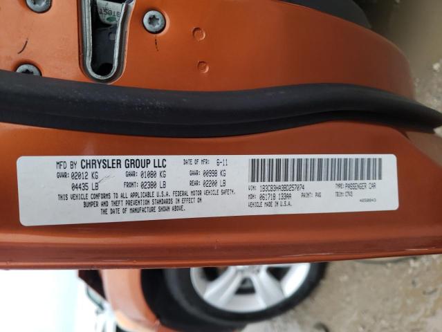 1B3CB3HA3BD257074 | 2011 Dodge caliber mainstreet