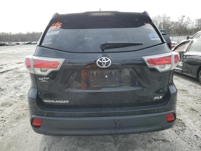 VIN 5TDKKRFH1ES023960 2014 Toyota Highlander, Xle no.6