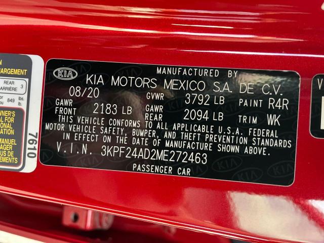 2021 Kia Forte Fe VIN: 3KPF24AD2ME272463 Lot: 38341184